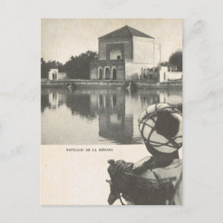 Vintage  Marrakesh, Maroc Postcard