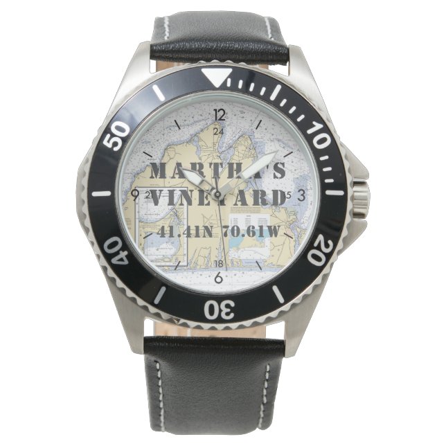 Vintage Martha's Vineyard Nautical  Watch (Front)