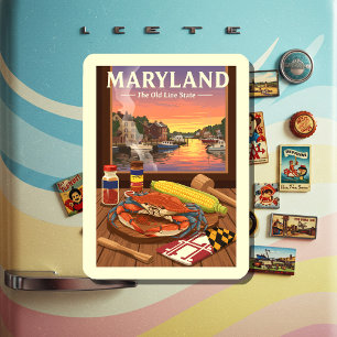 Vintage Maryland Magnet