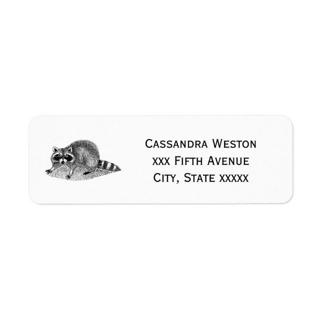 Vintage Masked Raccoon (Front)