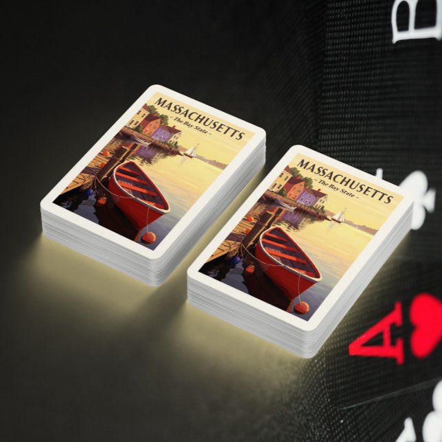 Vintage Massachusetts Playing Cards (Creator Uploaded)
