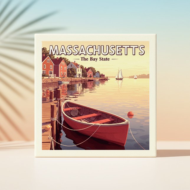 Vintage Massachusetts Tile (Creator Uploaded)