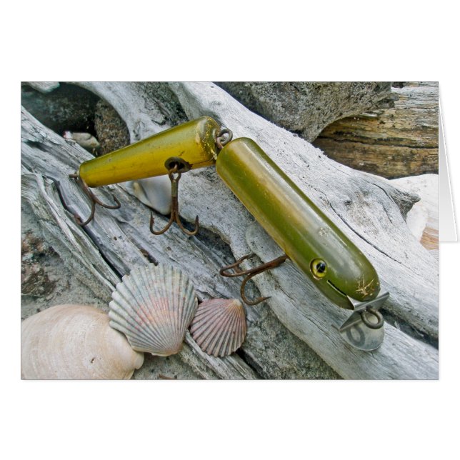 Vintage Masterlure Jointed Eel Saltwater Plug (Front Horizontal)