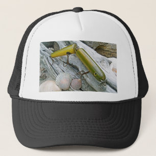 Vintage Masterlure Jointed Eel Saltwater Plug Trucker Hat
