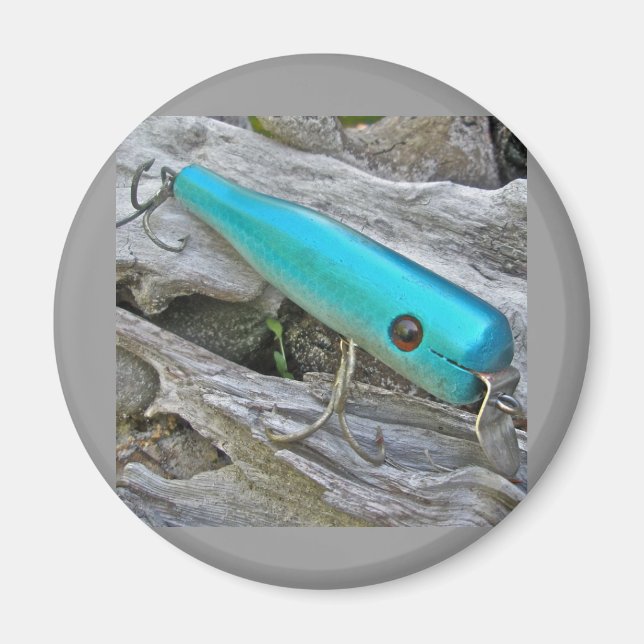 Vintage Masterlure Snook Multiple Items Magnet (Front)