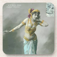 Vintage Mata Hari Postcard