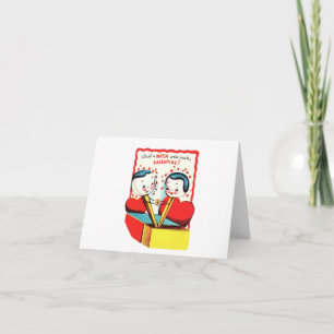 Vintage Matchbox Valentine Card