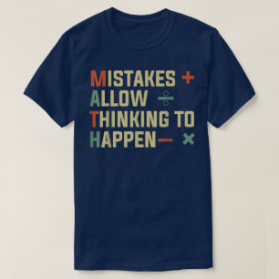 Vintage Math Teacher Funny Saying Gift Funny Math T-Shirt