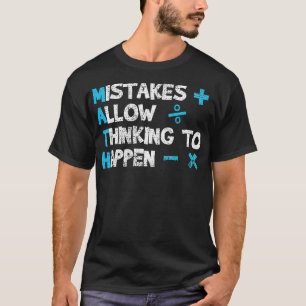Vintage Math Teacher Funny Saying Gift T-Shirt