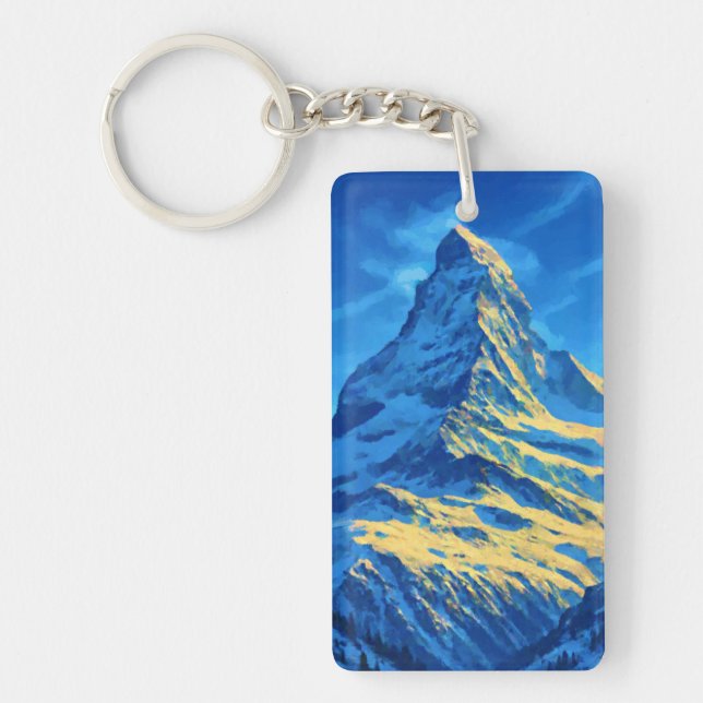Vintage Matterhorn Key Ring (Front)