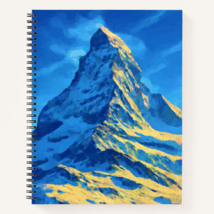 Vintage Matterhorn Notebook