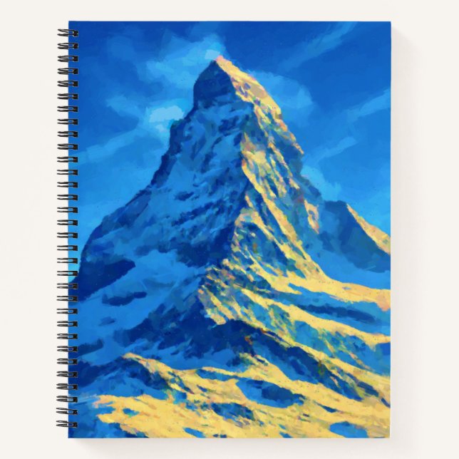 Vintage Matterhorn Notebook (Front)