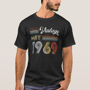 Vintage May 1969 Cassette Tape 50th Birthday T-Shirt
