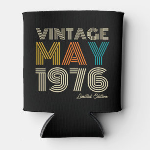 Vintage MAY 1976 Custom Year Can Cooler