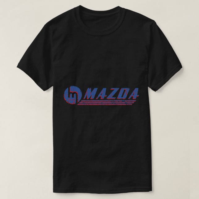 Vintage Mazda Logo Classic T-Shirt (Design Front)