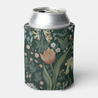 Vintage Meadow Tapestry Can Cooler