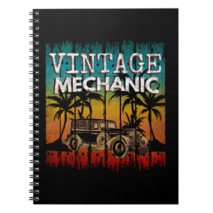 VINTAGE MECHANIC NOTEBOOK