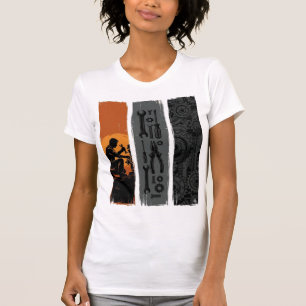 Vintage Mechanic Tools Gear Triptych Shirt Design_