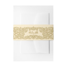 Vintage Mediaeval Fantasy Iluminated Gold