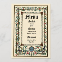 Vintage "Mediaeval" Illuminated Wedding