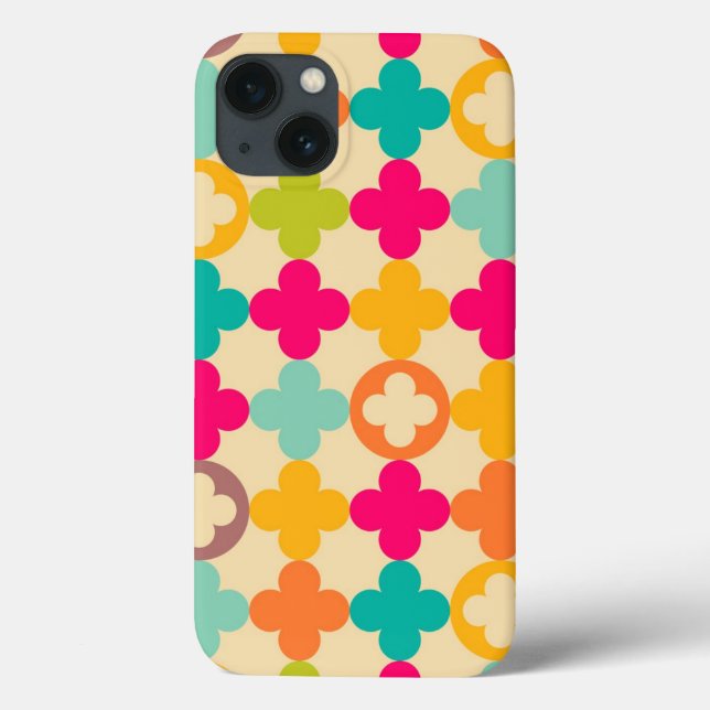 Vintage mediaeval rosette pattern Case-Mate iPhone case (Back)