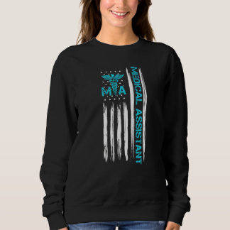 Vintage Medical Assistant Outfit Sweatshirt