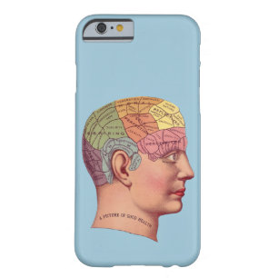 Vintage medical image "Phrenology Chart" Barely There iPhone 6 Case