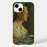 Vintage Medicine, Nurse with Medical Tools