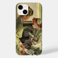 Vintage Medicine, Nurses with Newborn Baby Infants