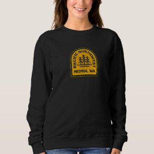 Vintage Medina Washington PNW Pacific Northwest Sweatshirt