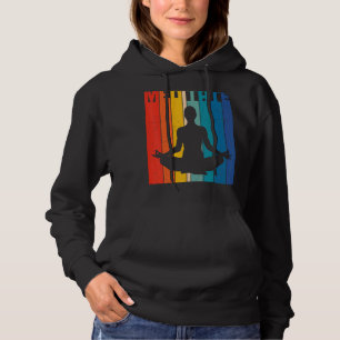 Vintage Meditation Retro Yoga For Yoga Hoodie