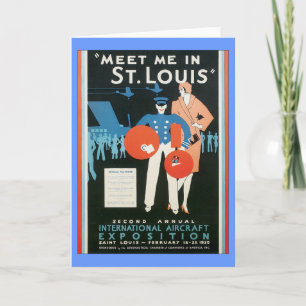 Vintage Meet Me In St.Louis Card