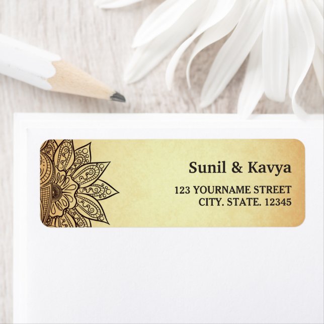 Vintage Mehendi Henna Indian Wedding (Insitu)