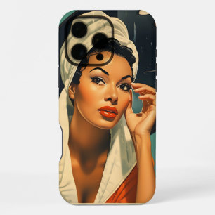 Vintage Melanated Beauty iPhone 16 Pro Max Case