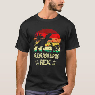 Vintage Memasaurus Rex Dinosaur Funny Rex Mother's T-Shirt