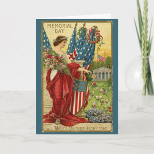 Vintage Memorial Day card
