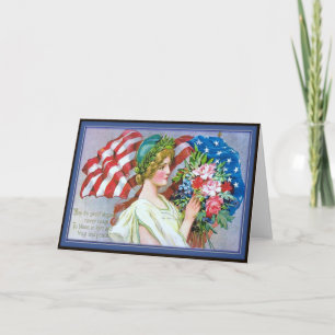 Vintage Memorial Day Greeting Card