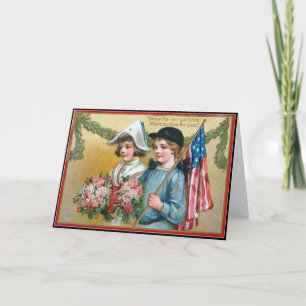 Vintage Memorial Day Greeting Card