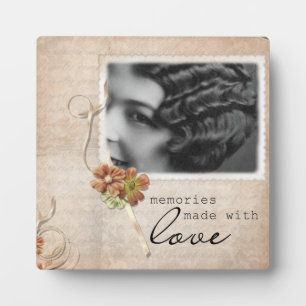 Vintage Memories Art Plaque
