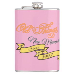 Vintage Memories Flask (Est. 1997)