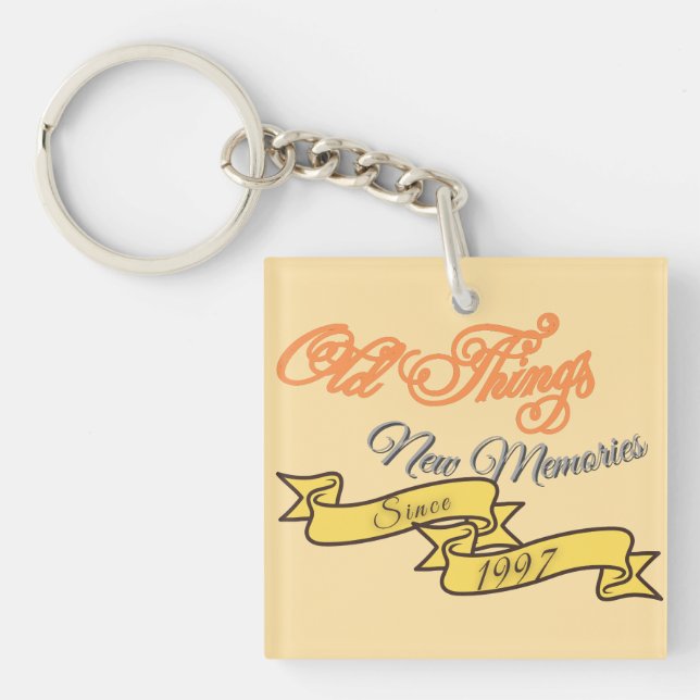 Vintage Memories Lanyards (Est. 1997)  Key Ring (Front)