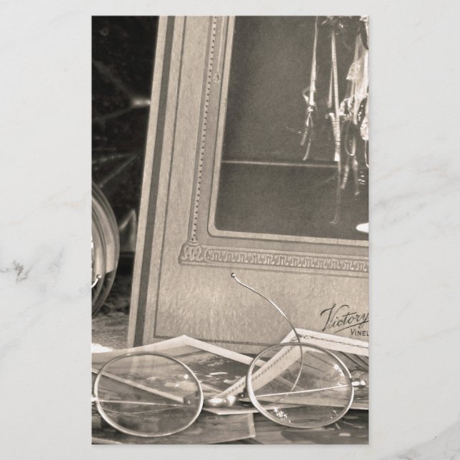 Vintage Memories Stationery (Front)