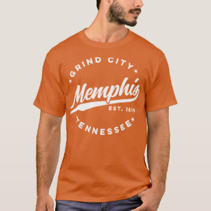 Vintage Memphis Tennessee Grind City Retro USA T-Shirt