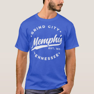 Vintage Memphis Tennessee Grind City Retro USA T-Shirt