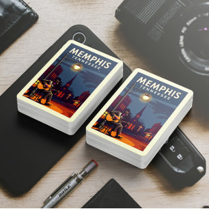 Vintage Memphis Tennessee Playing Cards