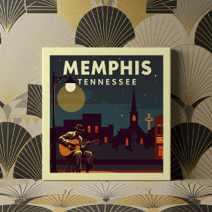 Vintage Memphis Tennessee Tile