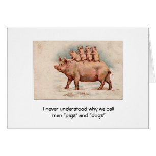 Vintage - Men Called Pigs and Dogs,