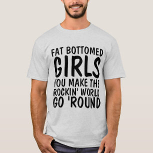 VINTAGE MEN'S T-Shirts, FAT BOTTOMED GIRLS T-Shirt