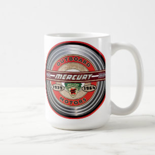 Vintage Mercury outboard motors sign Coffee Mug