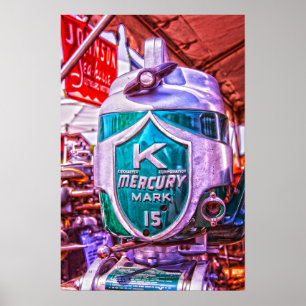 Vintage Mercury Poster